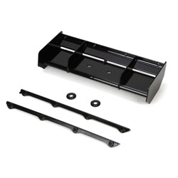 TLR Wing, Black 8IGHT Buggy 3.0